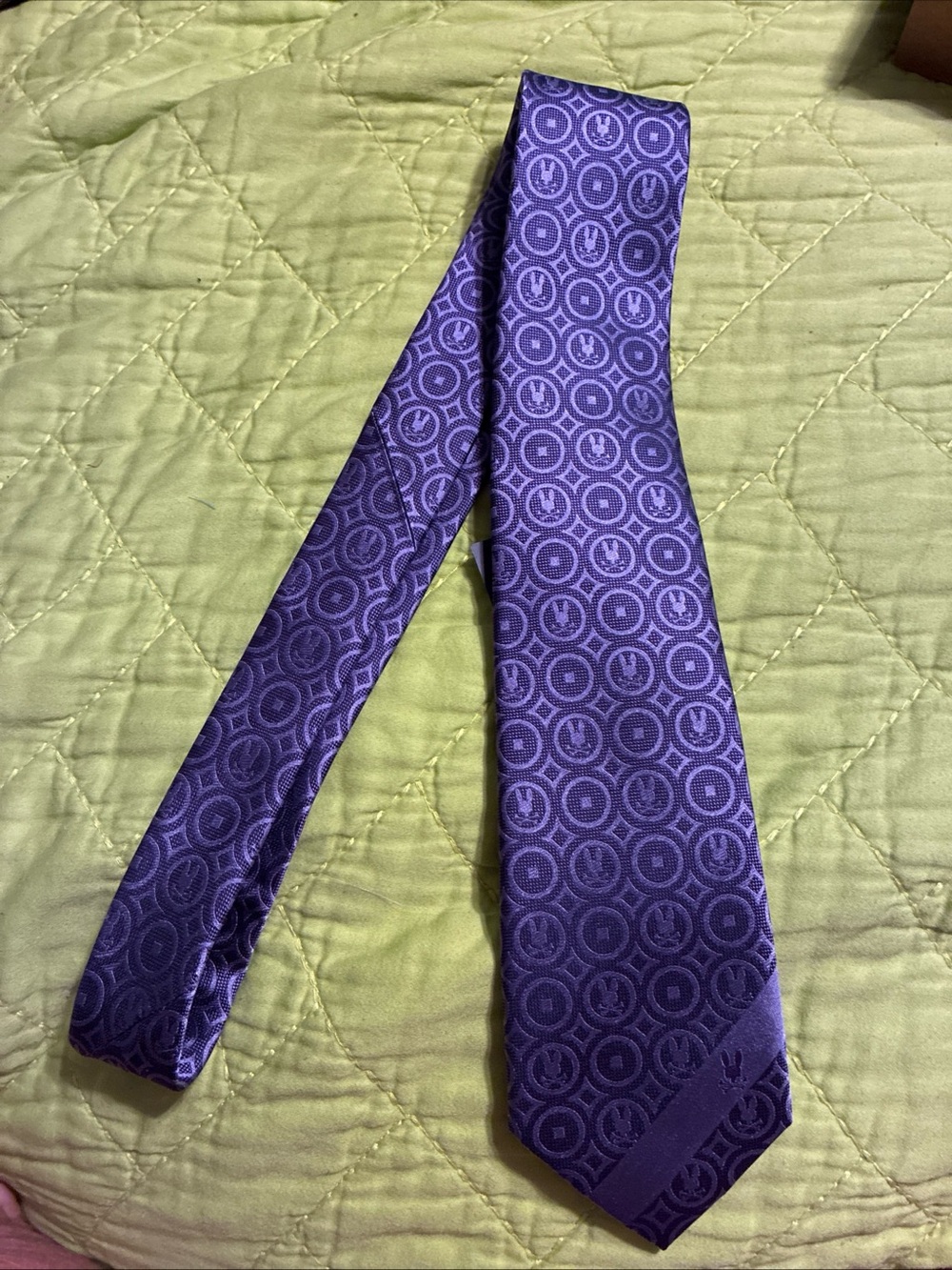 Psycho bunny mens all over print tie